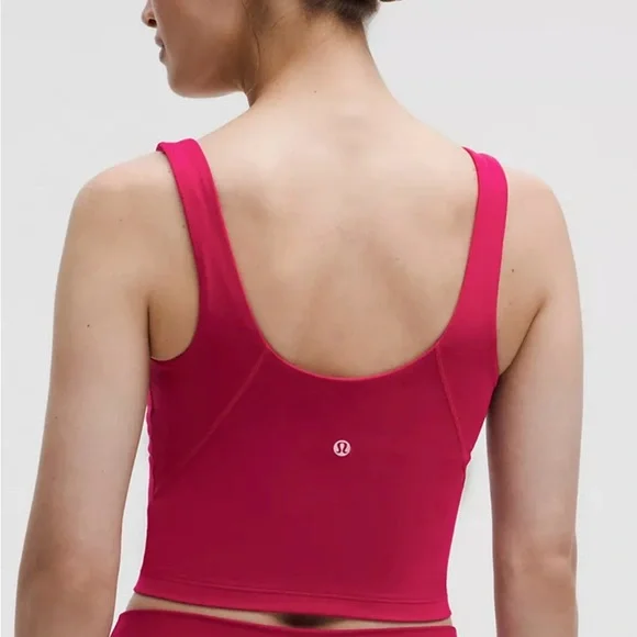 lululemon Align Tank Top Size 10 Raspberry Coulis - Picture 8 of 9